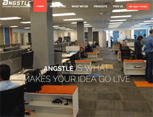 Tablet Screenshot of angstle.com